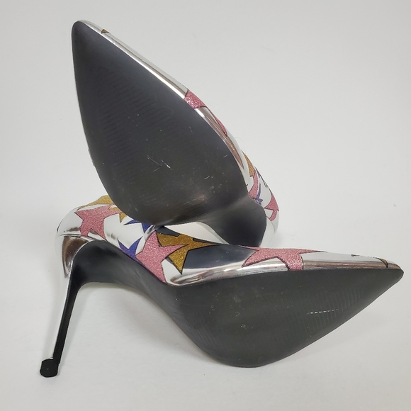 Glitter star pumps - Picture 7 of 8
